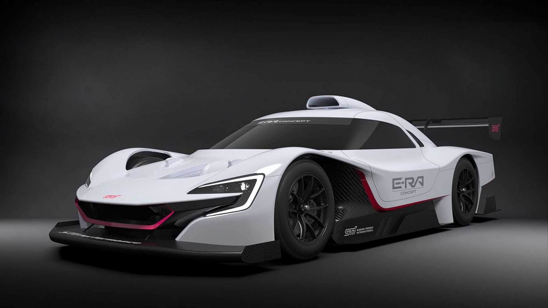 Subaru performance EVs bow: Electric STI race car concept, Solterra STI prototypeSubaru performance EVs bow: Electric STI race car concept, Solterra STI prototype