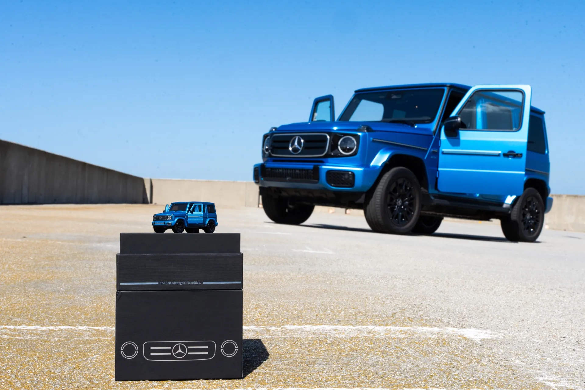 Matchbox marks Mercedes' electric G-wagen with a sustainable twist